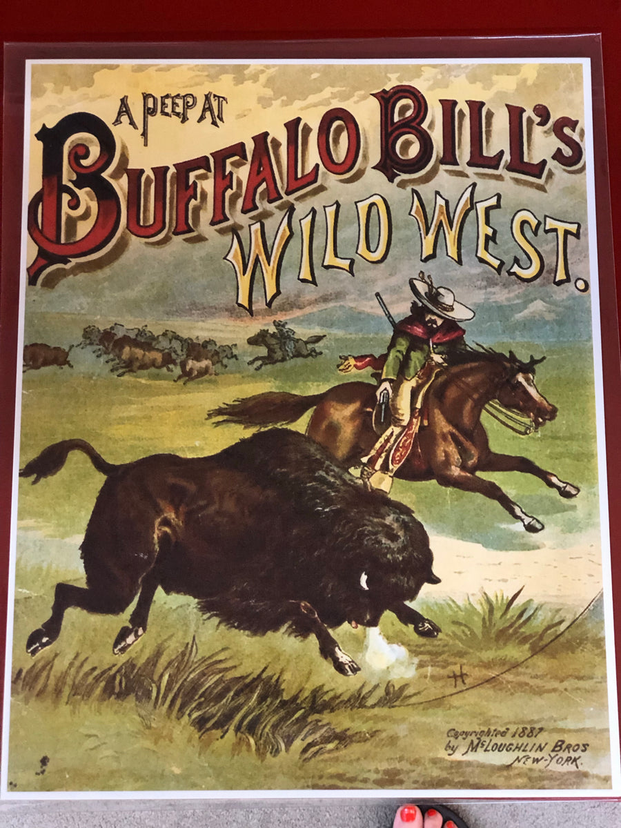 RDR Buffalo Bill Poster – Red Dirt Ranch Clothing Company