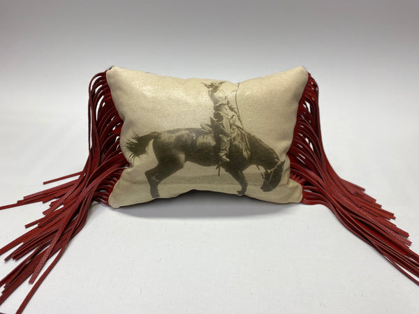 Old West Cowgirl Pillow