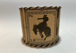 Bandana Bronc Tan and Brown Lampshade