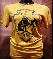 RDR Mustard Arrowhead Bronc Tee