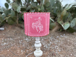 Bandana Bronc Red Chambray Lampshade