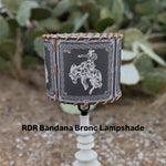 Bandana Bronc Black Lampshade