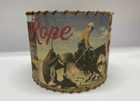 Let’s Rope Calf Roper Lampshade XSmall 6 inch