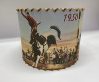 Broncs Let ‘er Buck Lampshade Small 8 inch