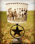 101 Ranch Cowboys and Cowgirls Lampshade