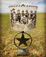 101 Ranch Cowboys and Cowgirls Lampshade