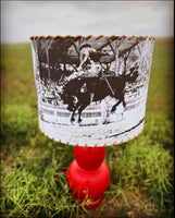 Legend Bronc Rider Lampshade