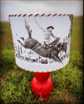 Legend Bronc Rider Lampshade