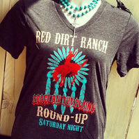 Peace on the Plains Premium V-Neck Tee