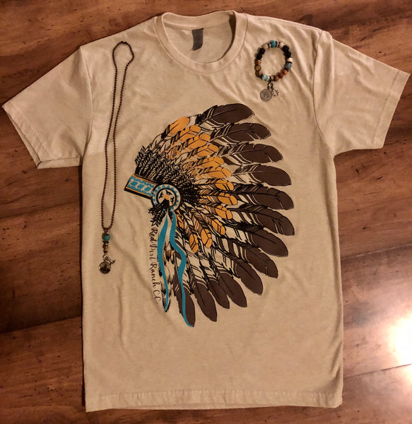 RDR Southwest Headdress Heather Tan