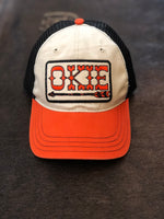 OKIE Snapback Orange Natural Black