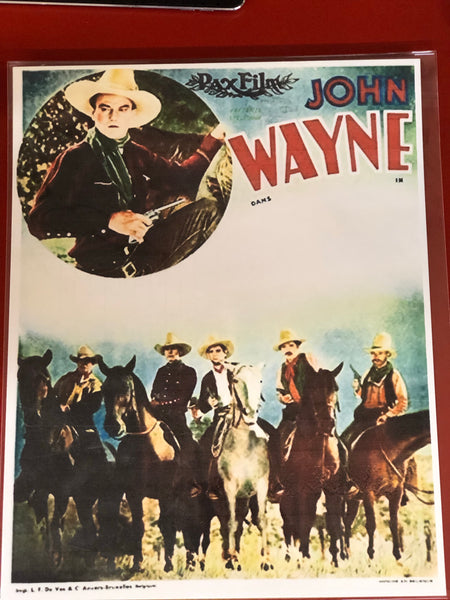 RDR John Wayne Movie Poster Pax Film