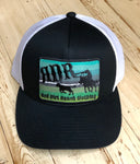 RDR Serape Calf Roper Snapback Black and White Hat