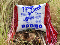 Fiesta Creek Red White Blue Pillow