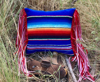 Fiesta Creek Red White Blue Pillow