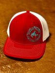 RDR Hat Red/Turquoise Barbed Wire Bronc