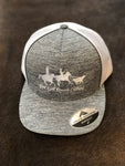 RDR Aggressive Heather Grey Snapback Team Roper