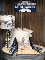 Vintage Bronc Pillow