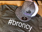 Bronc Fitted Aggressive Heather Hat