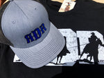 RDR  Hat Heather/Black SnapBack