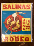 RDR Salinas Rodeo Poster Print Copy