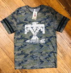 Vintage Camo TBird Ringer Tee